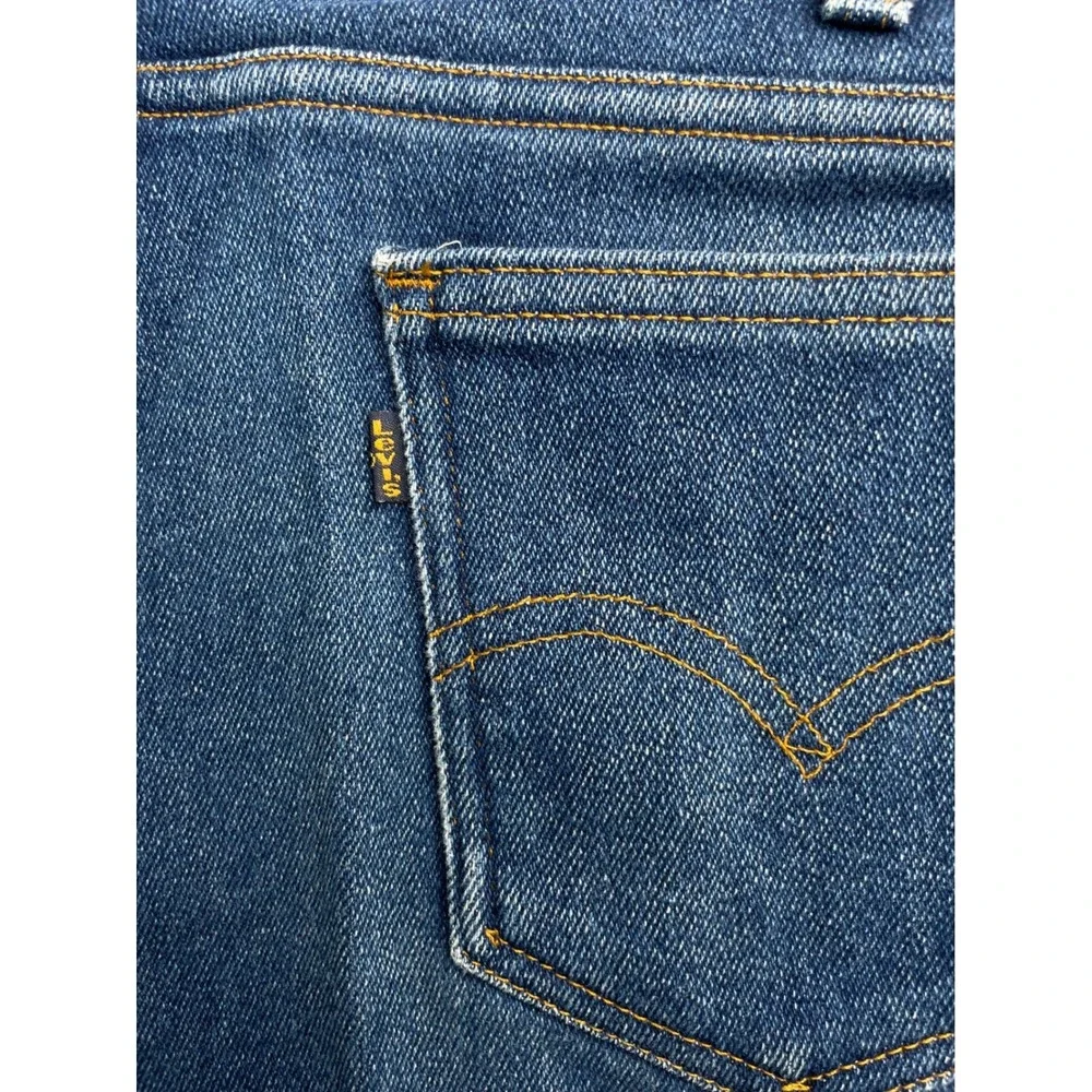 Levi's With A‎ Skosh More Room Jeans Mens 36x31 Blue Vintage Orange Tab Denim